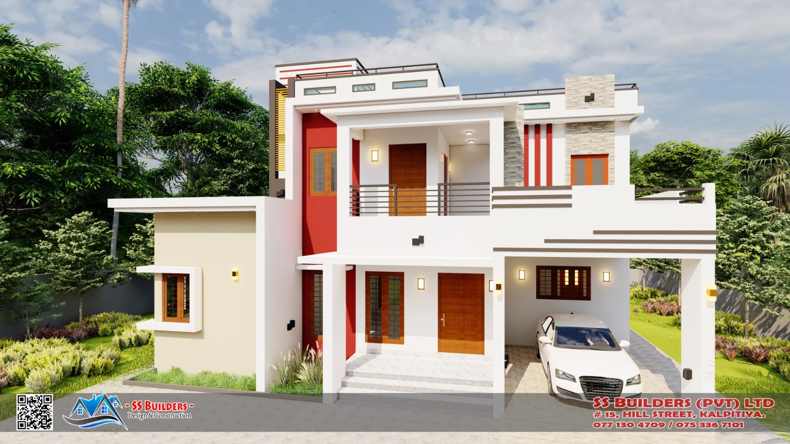 Completed site
