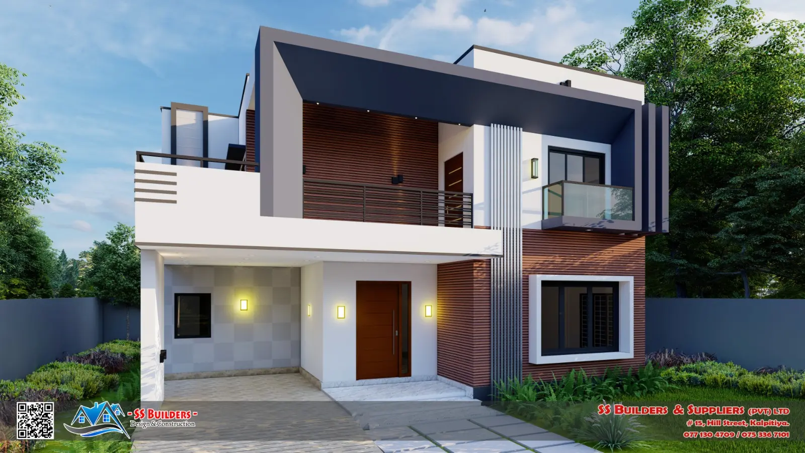 SS Builders active building and house construction site 2 in Sri Lanka