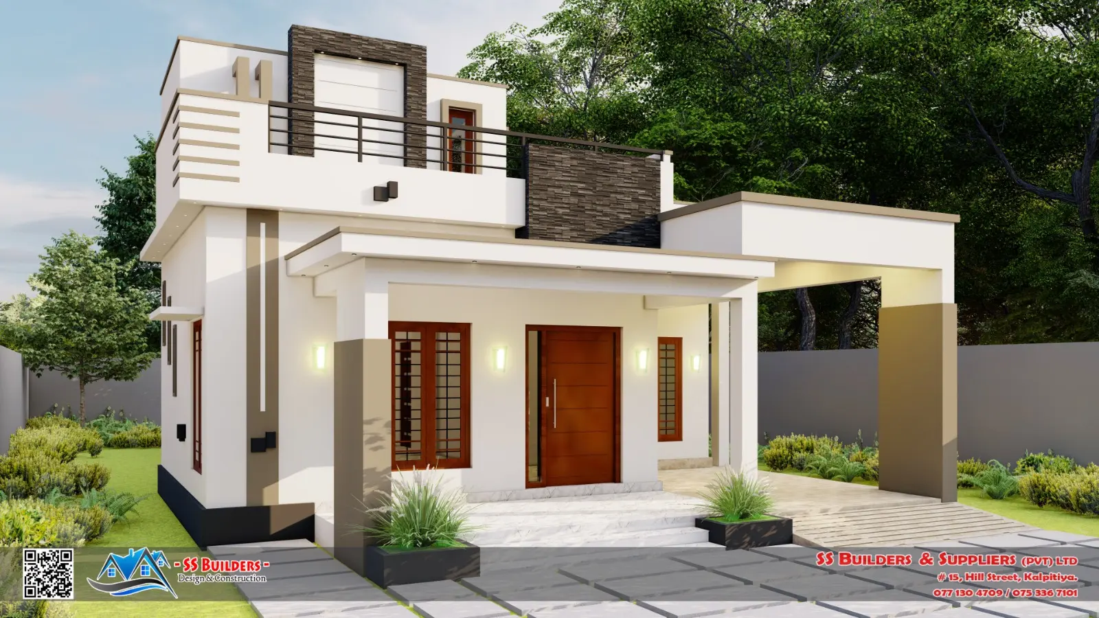 SS Builders active building and house construction site 3 in Sri Lanka